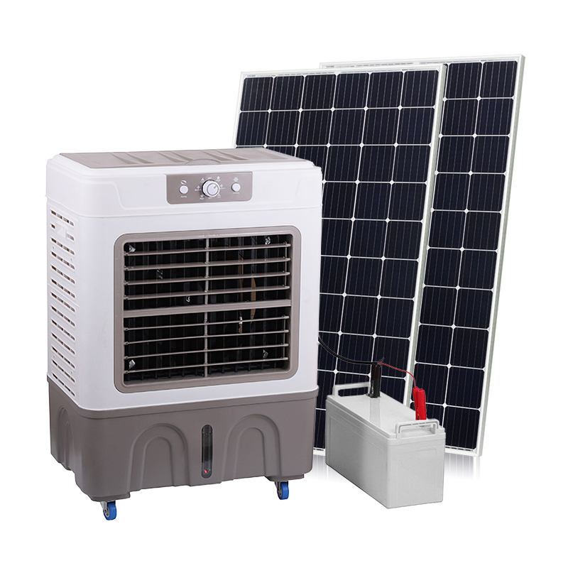 Ventilateur sur pied rechargeable solaire Dc haute vitesse Portable ventilateurs de sol en gros ventilateur solaire Panal Charge ventilateur d'air de refroidissement solaire